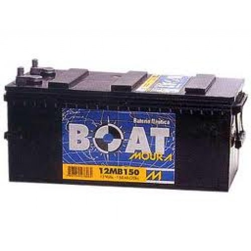 Bateria Moura Boat 150Ah – 12MB150 – Para Barcos ( Náutica )