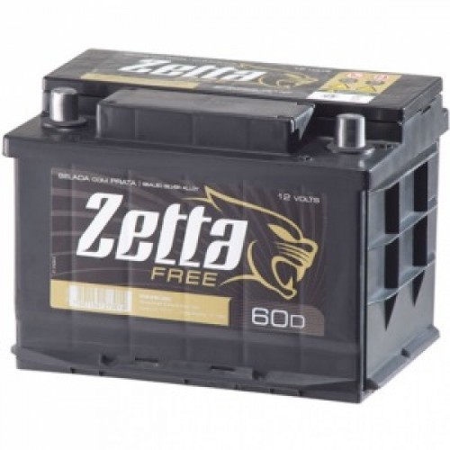 Bateria  Zetta 60ah 
