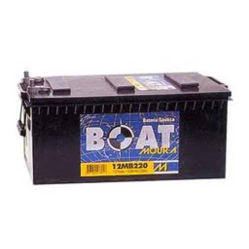 Bateria Moura Boat 220Ah – 12MB220 – Para Barcos ( Náutica )