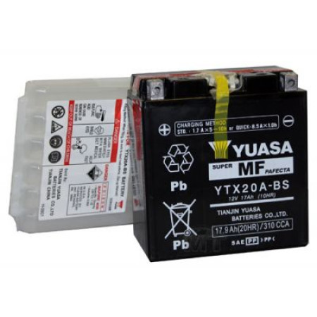 Bateria Yuasa YTX 20- A BS Original CHBS