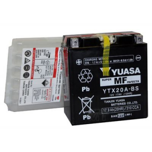 Bateria Yuasa YTX 20- A BS Original CHBS