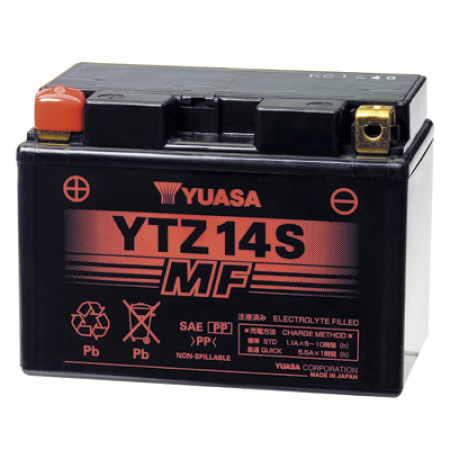 Bateria Yuasa YTZ 14 S japonesa