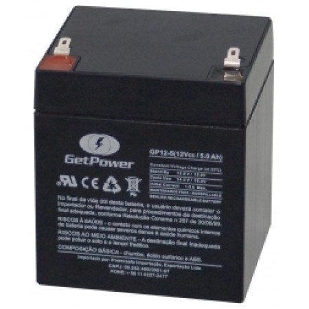 Bateria Estacionária (AGM) VRLA 12V -5Ah