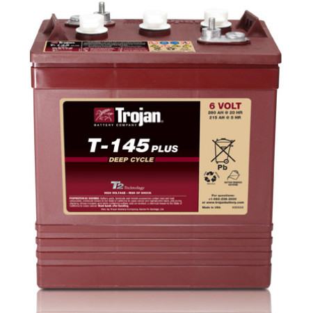 BATERIA TrojanT145 6V 260AH - COMPLETA